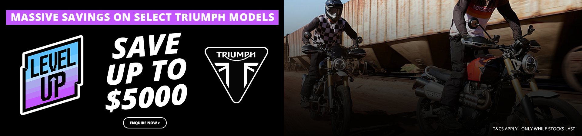 triumph Level up 